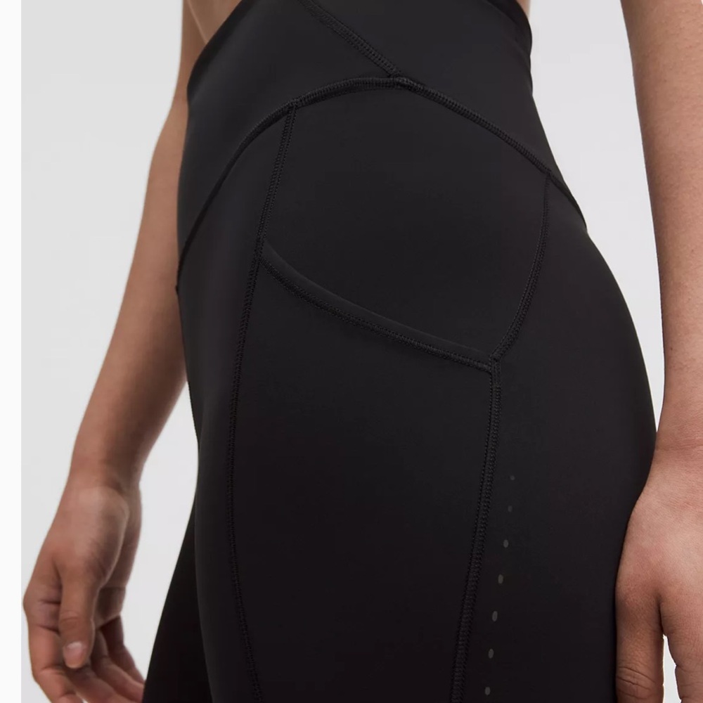 lululemon athletica Fast and Free High-Rise 25” black *Worn once*